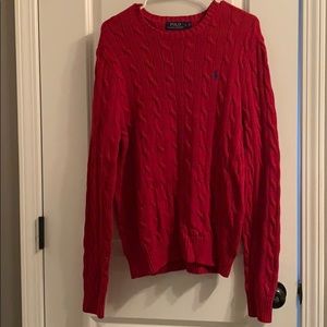 Men’s polo sweater size large
